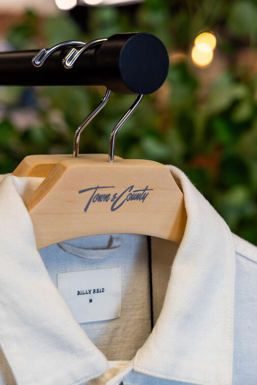 Product photography for Billy Reid